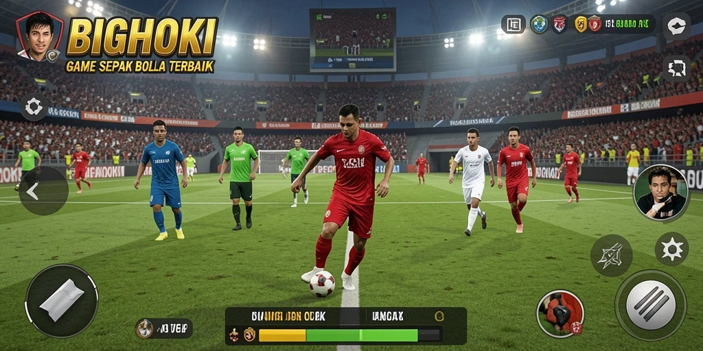 Gameplay BIGHOKI yang menegangkan dan menarik.