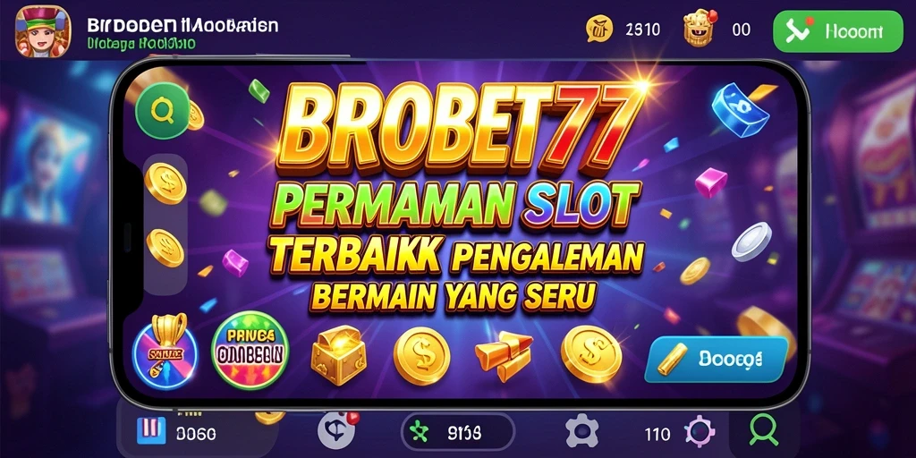 Screenshot menunjukkan gameplay slot yang menarik dan penuh warna.