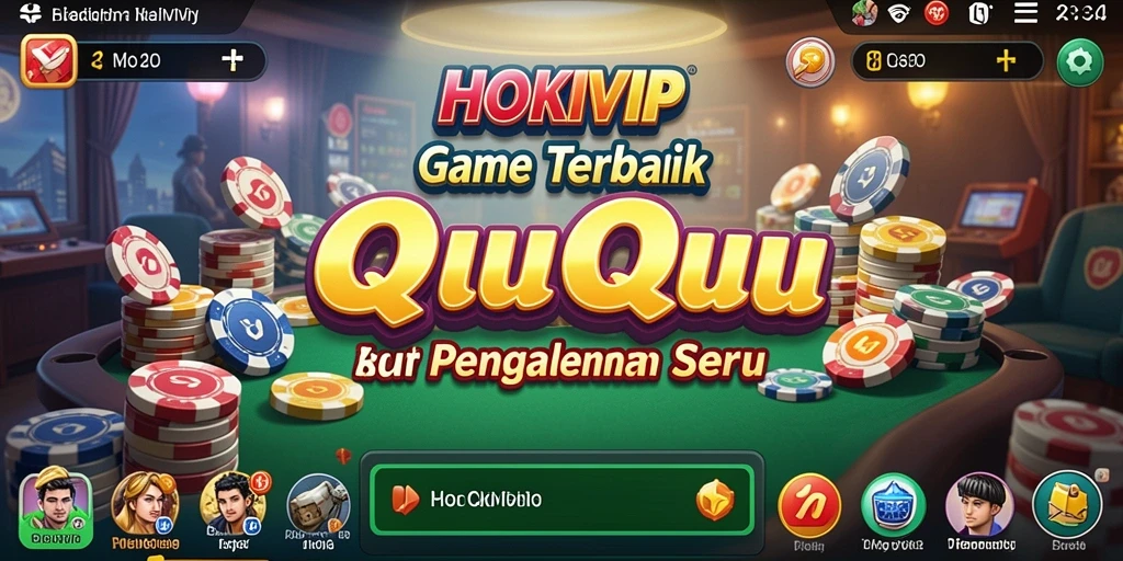 Gameplay QiuQiu yang mendebarkan di HOKIVIP.