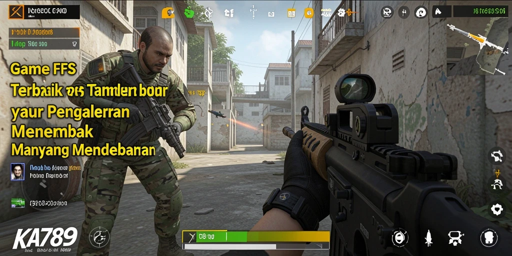 Gameplay mendebarkan di KA789 dengan tembak-menembak intens.