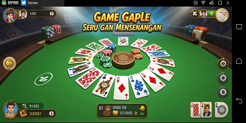 Tampilan gameplay seru dalam RPRR yang mengasyikkan.